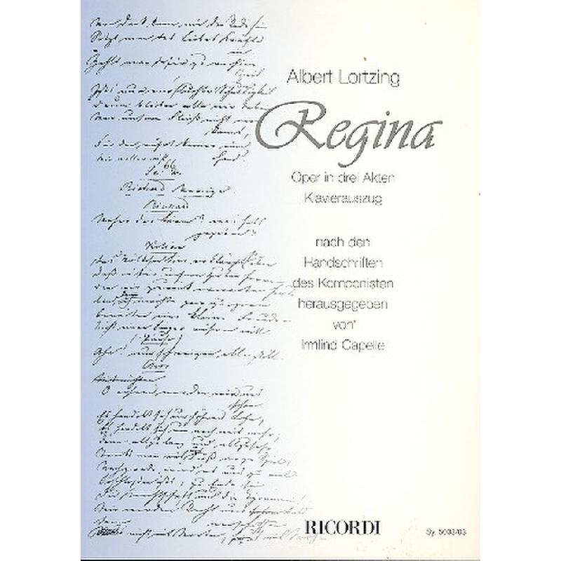 Titelbild für SY 5033-03 - REGINA - OPER