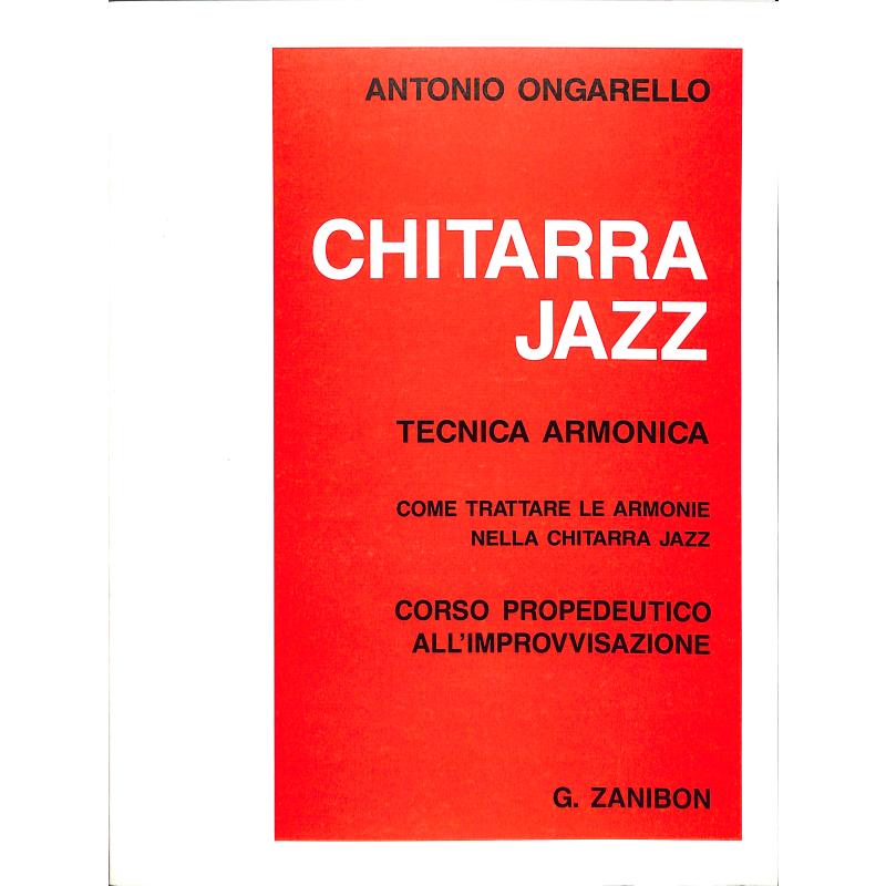 Titelbild für GZ 5677 - Chitarra jazz tecnica armonica