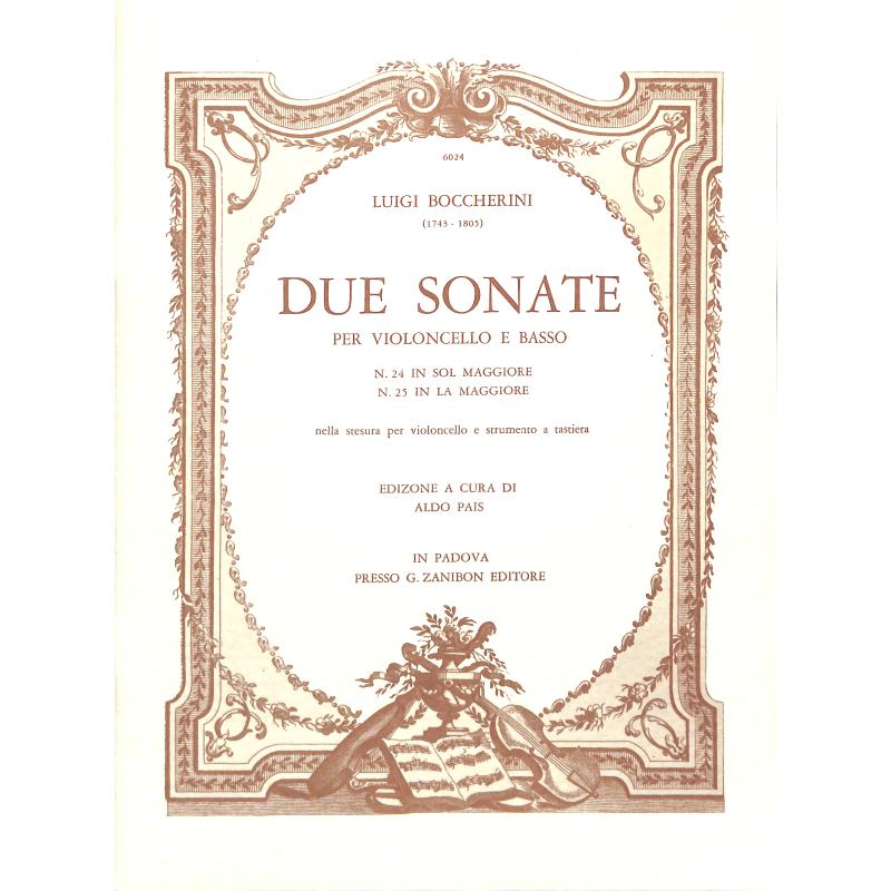 Titelbild für GZ 6024 - 2 Sonaten