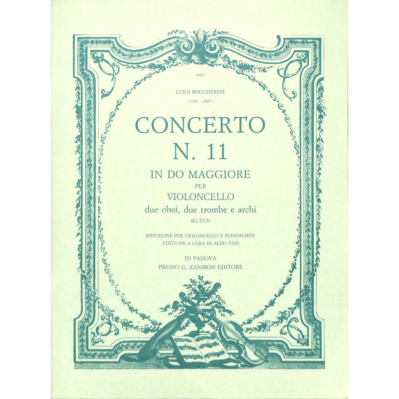 Titelbild für GZ 6062 - Concerto 11 C-Dur