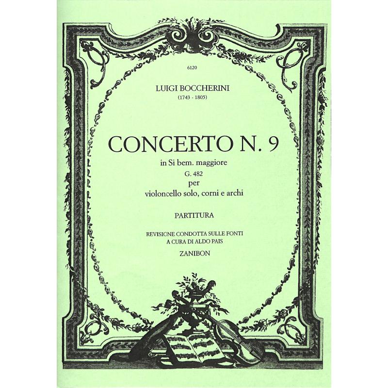 Titelbild für GZ 6120 - Konzert 9 B-Dur