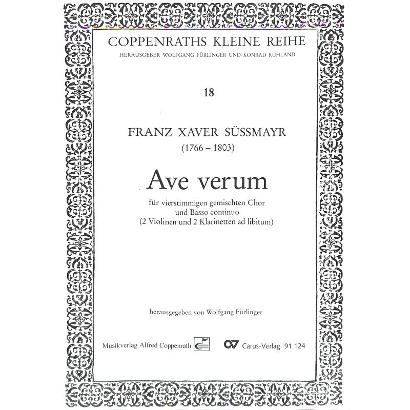 Titelbild für COPP 15018-01 - AVE VERUM