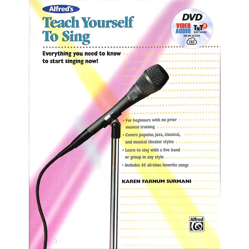 Titelbild für ALF 11687 - TEACH YOURSELF TO SING