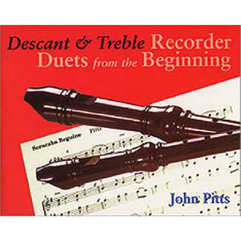 Titelbild für CH 61297 - DESCANT & TREBLE RECORDER DUETS FROM THE BEGINNING