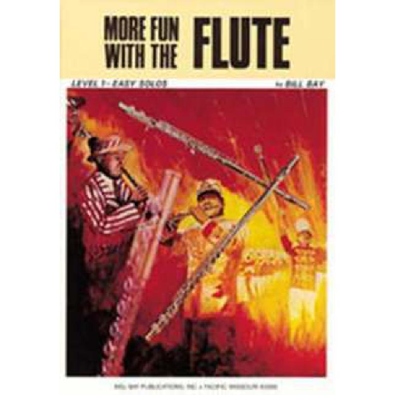 Titelbild für MB 93386 - MORE FUN WITH THE FLUTE LEVEL 1 EASY SOLOS