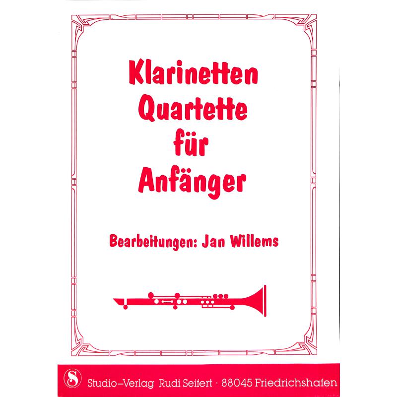 Titelbild für SEIF 09012001 - KLARINETTENQUARTETTE FUER ANFAENGER