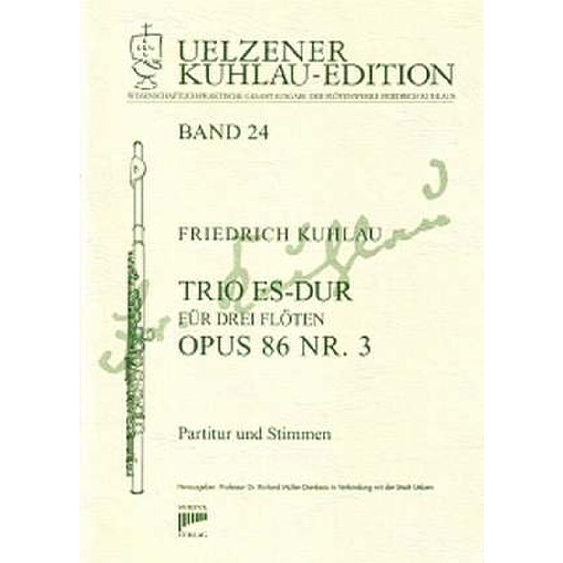 Titelbild für SYRINX 148 - TRIO ES-DUR OP 86/3