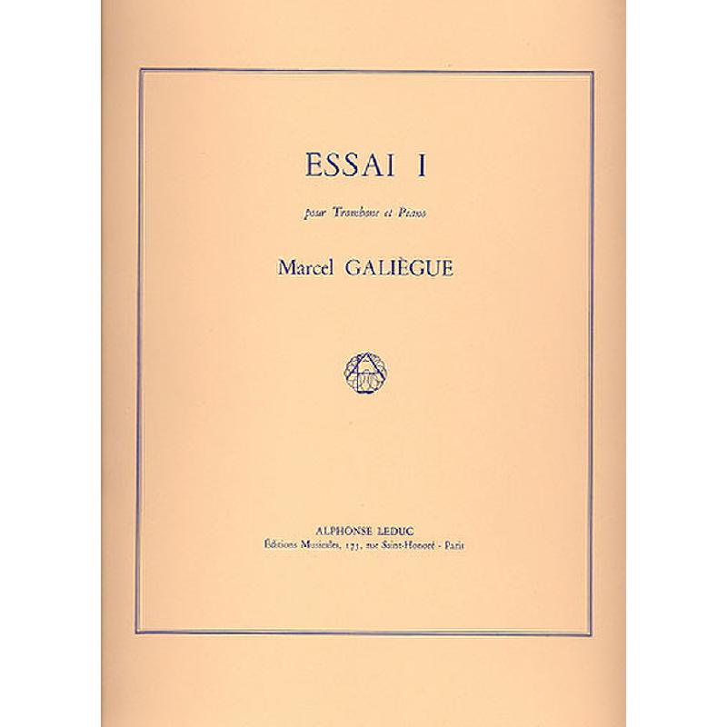 Titelbild für AL 25347 - ESSAI