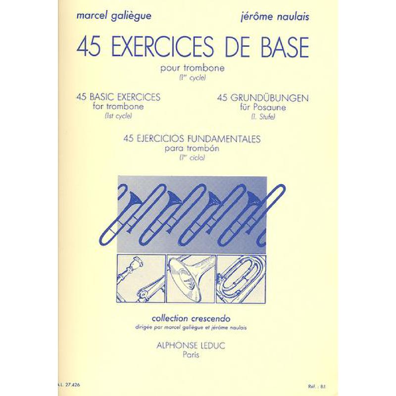 Titelbild für AL 27426 - 45 EXERCICES DE BASE 1