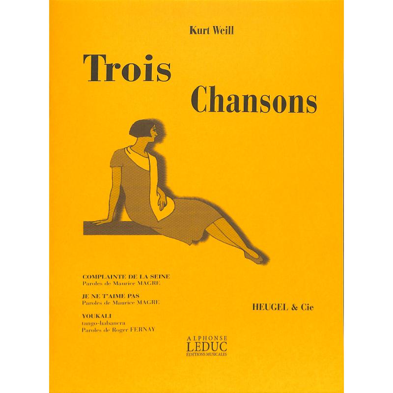 Titelbild für HE 33700 - 3 CHANSONS