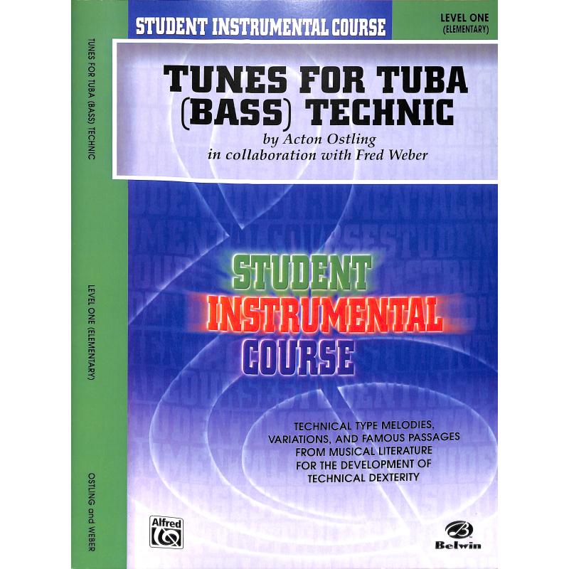 Titelbild für BIC 00168A - TUNES FOR TUBA 1 (BASS) TECHNIC