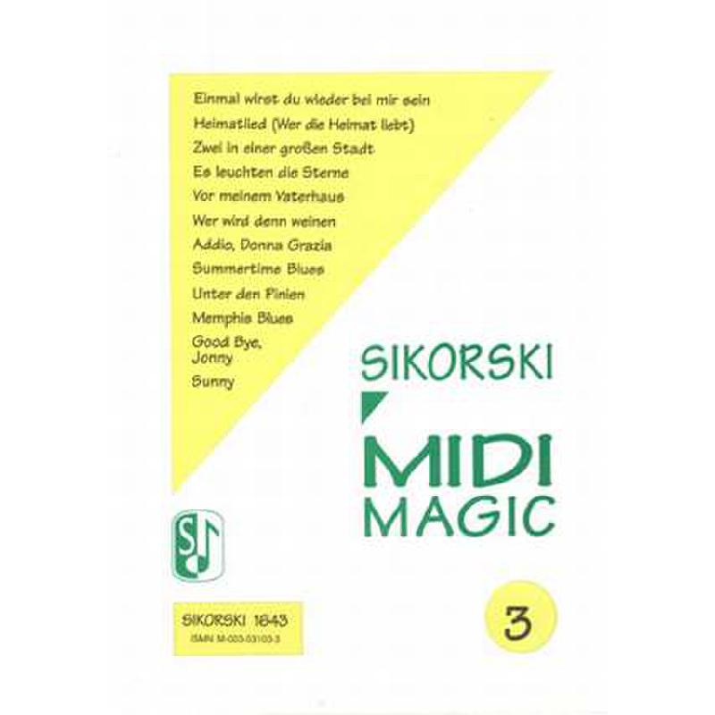 Titelbild für SIK 1643 - MIDI MAGIC 3