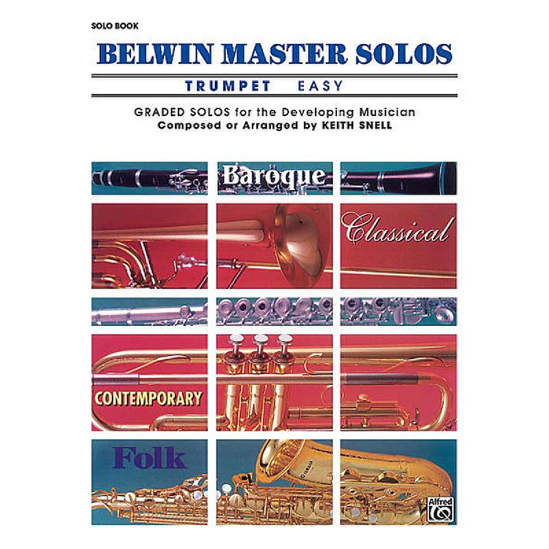 Titelbild für EL 03401 - BELWIN MASTER SOLOS 1 - EASY