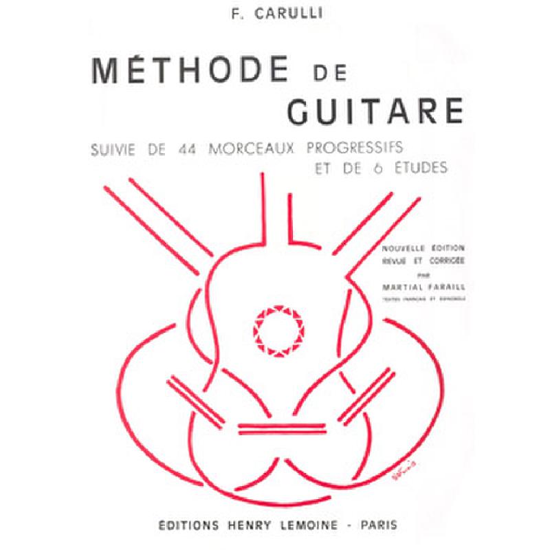 Titelbild für LEMOINE 21149 - METHODE DE GUITARE