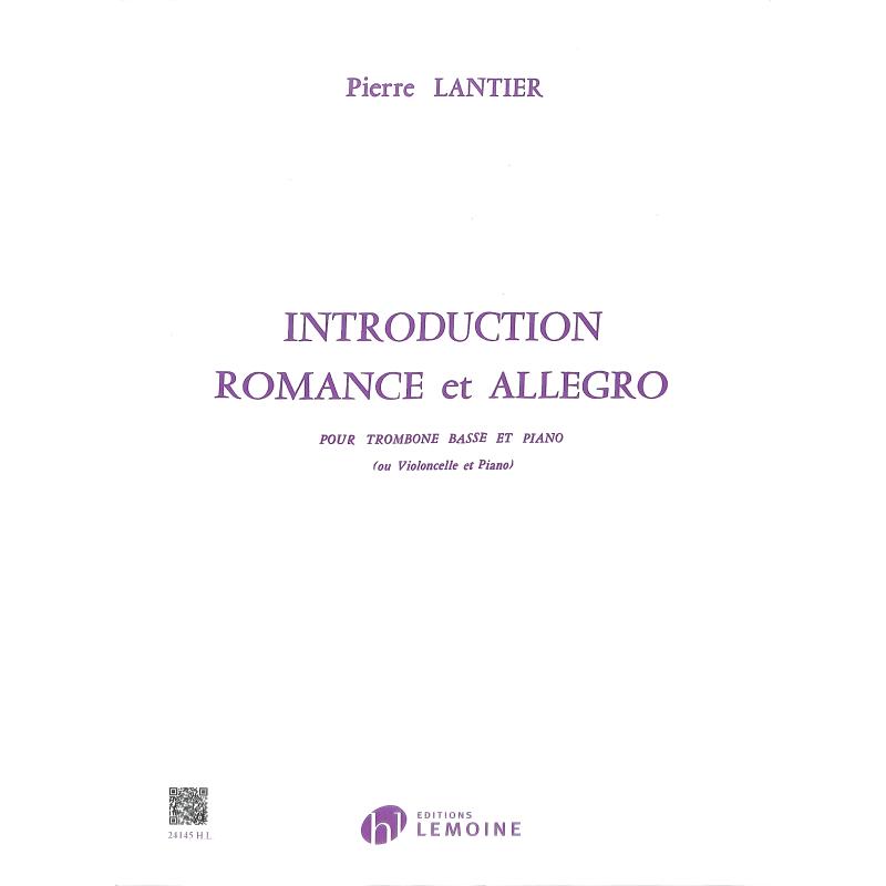 Titelbild für LEMOINE 24145 - INTRODUCTION ROMANCE ET ALLEGRO