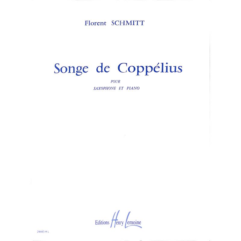 Titelbild für LEMOINE 24443 - SONGE DE COPPELIUS