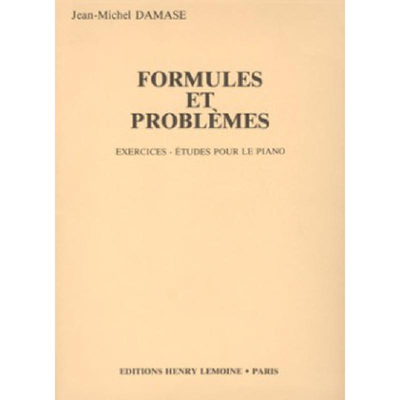 Titelbild für LEMOINE 24657 - FORMULES ET PROBLEMES