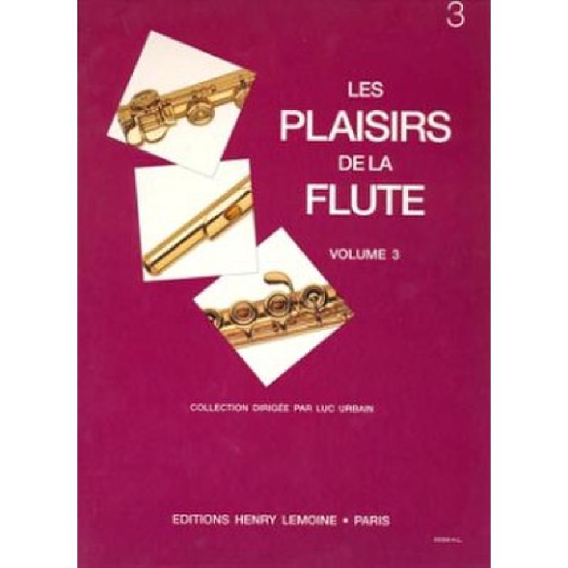 Titelbild für LEMOINE 25308 - PLAISIRS DE LA FLUTE 3