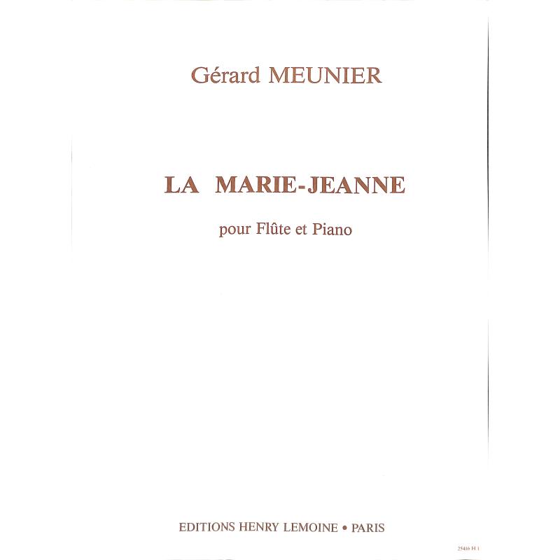 Titelbild für LEMOINE 25416 - LA MARIE JEANNE