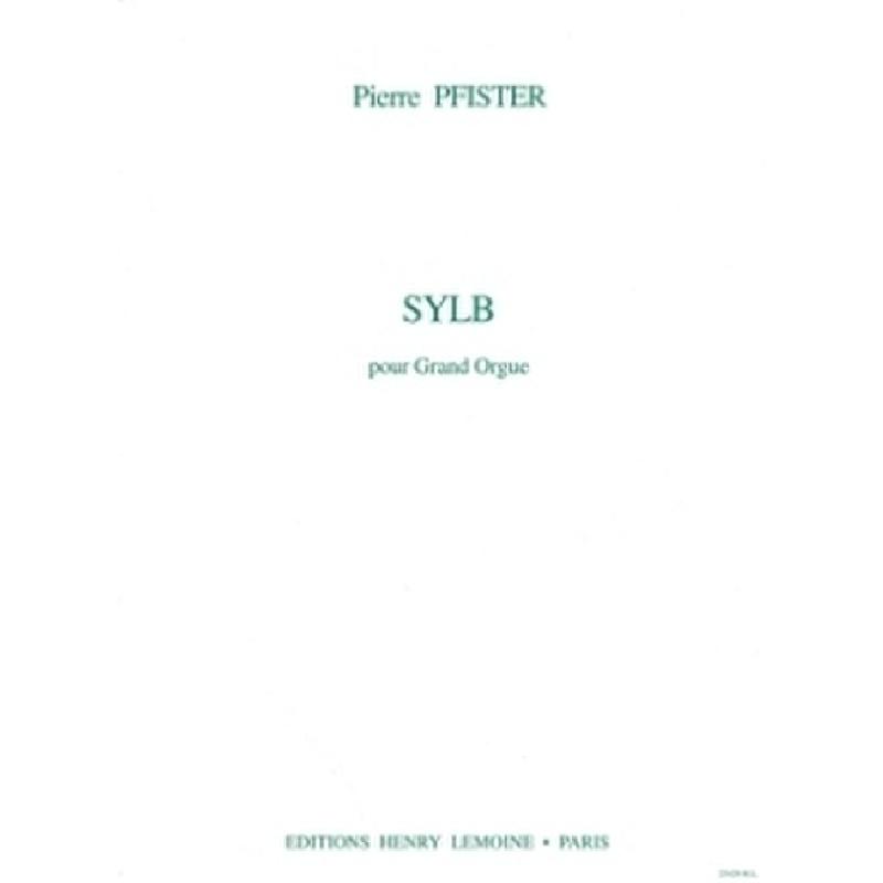 Titelbild für LEMOINE 25429 - SYLB