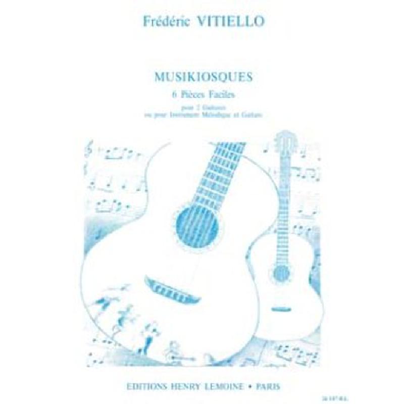 Titelbild für LEMOINE 26147 - MUSIKIOSQUES - 6 PIECES FACILES