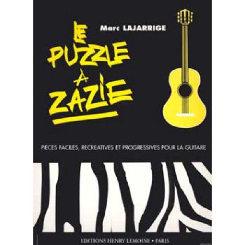 Titelbild für LEMOINE 26235 - LE PUZZLE A ZAZIE
