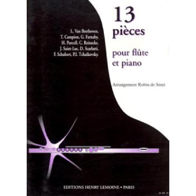 Titelbild für LEMOINE 26469 - 13 PIECES (AIRS CLASSIQUES)