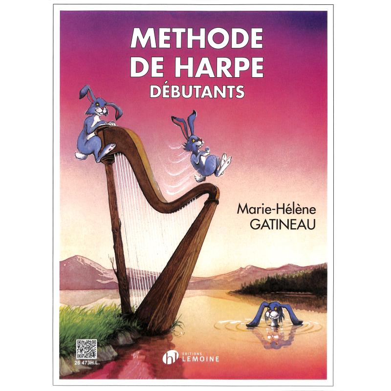 Titelbild für LEMOINE 26473 - METHODE DE HARPE POUR DEBUTANTS 1