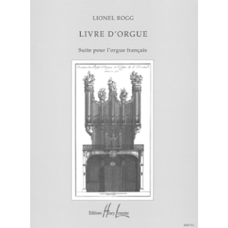 Titelbild für LEMOINE 26567 - LIVRE D'ORGUE