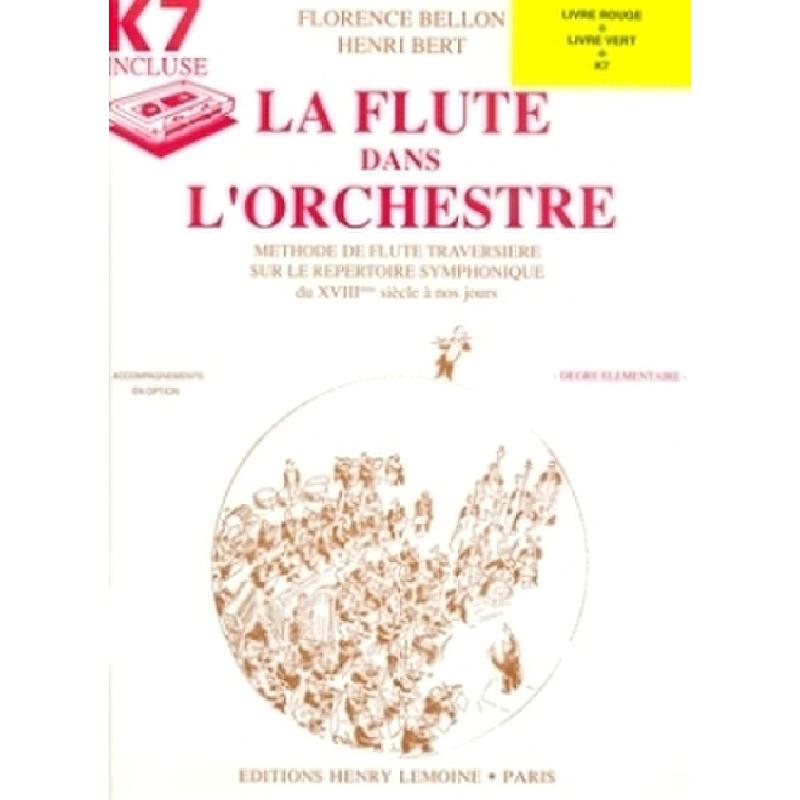 Titelbild für LEMOINE 25009A - FLUTE DANS L'ORCHESTRE