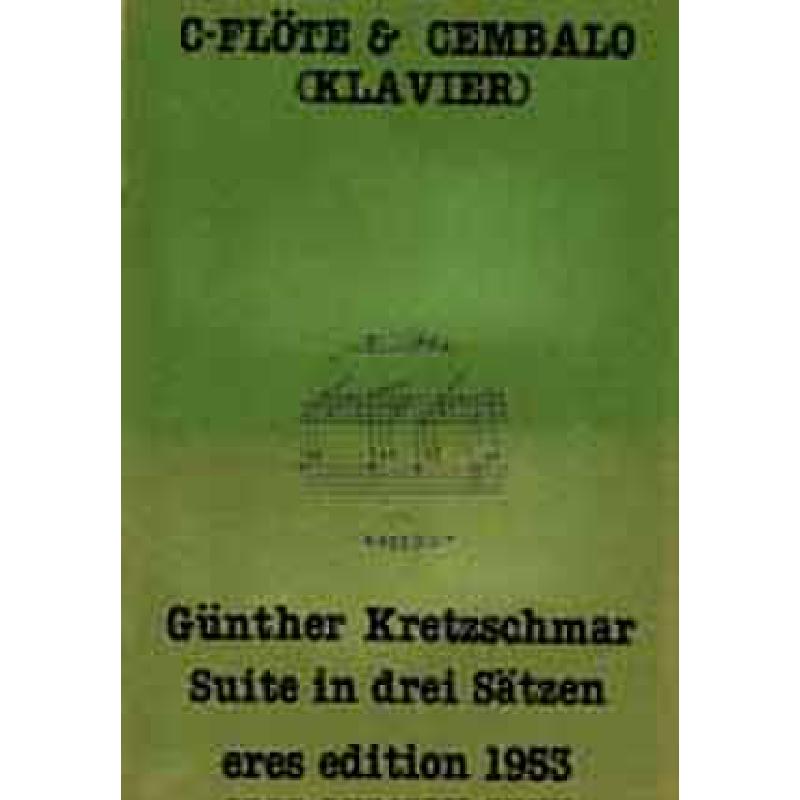 Titelbild für ERES 1953 - SUITE IN 3 SAETZEN