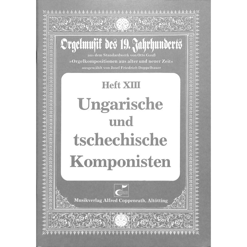Titelbild für COPP 18013-01 - UNGARISCHE + TSCHECHISCHE KOMPONISTEN