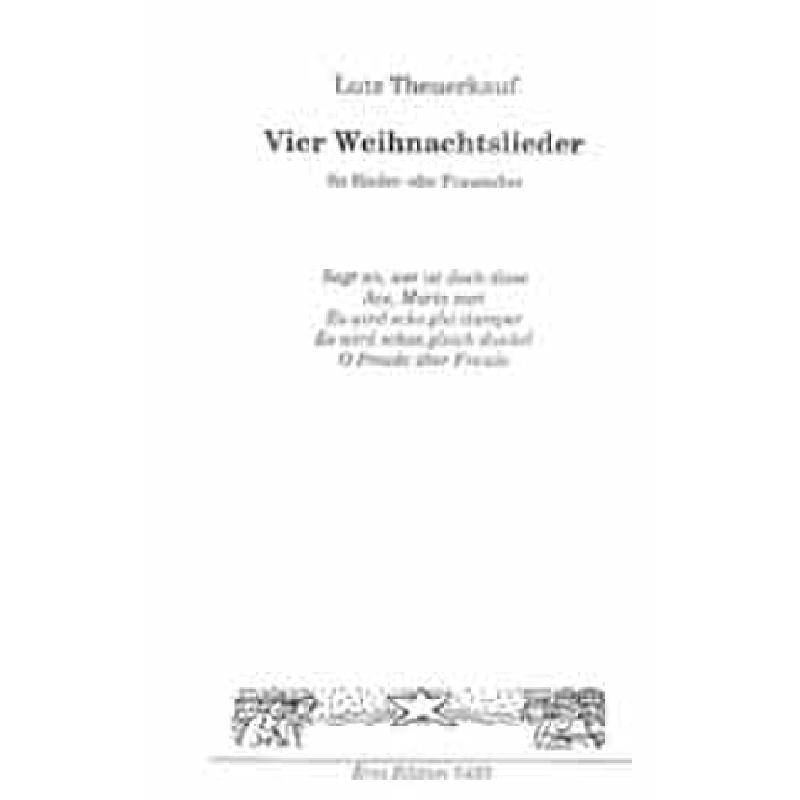 Titelbild für ERES 5484 - 3 LIEDER