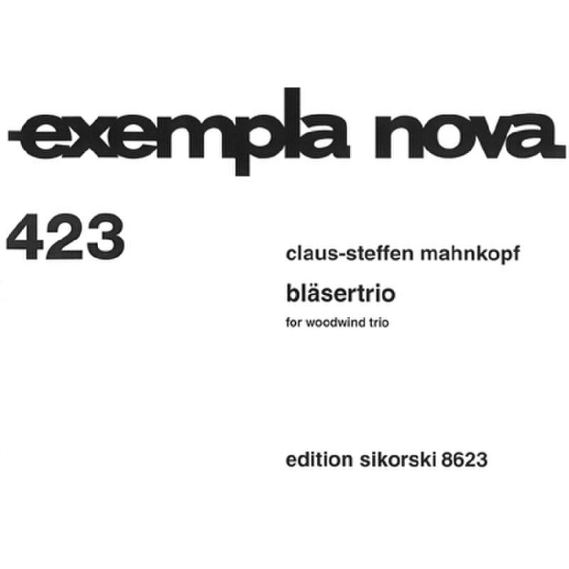 Titelbild für SIK 8623 - BLAESERTRIO