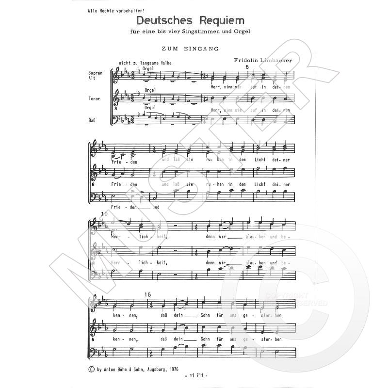 Titelbild für BOEHM 11711-03 - DEUTSCHES REQUIEM