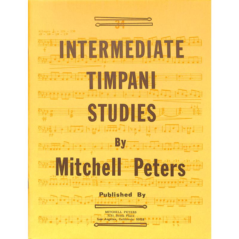 Titelbild für MITCHELL 700 - INTERMEDIATE TIMPANI STUDIES