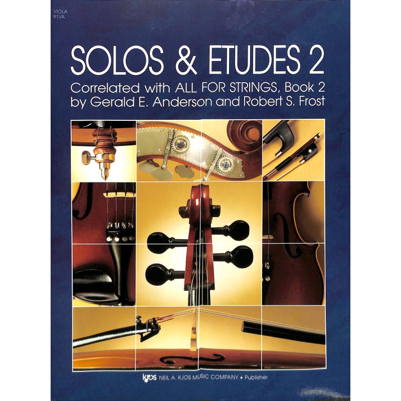 Titelbild für KJOS 91VA - SOLOS + ETUDES 2 (ALL FOR STRINGS)