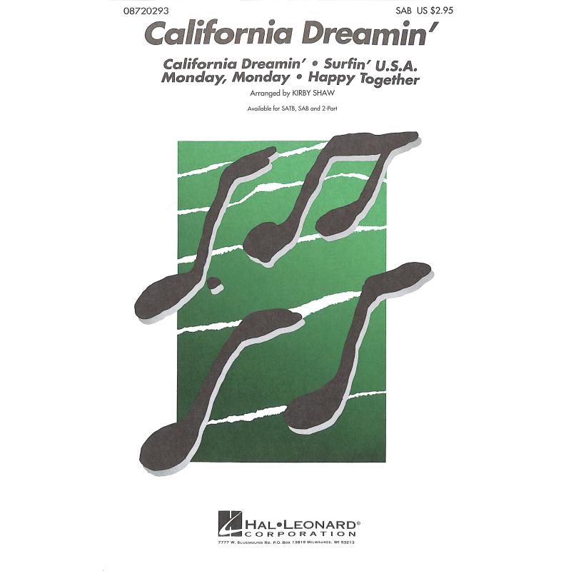 Titelbild für HL 8720293 - CALIFORNIA DREAMIN' (MEDLEY)