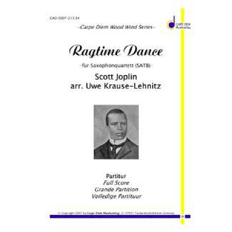 Titelbild für CARPE 2007-213-S4 - RAGTIME DANCE
