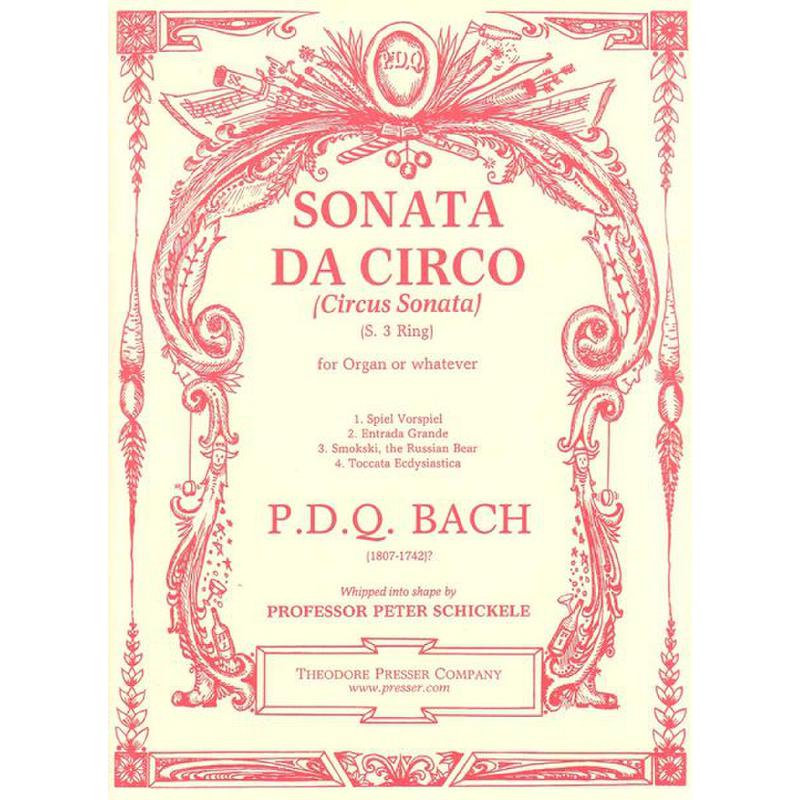 Titelbild für PRESSER 413-41145 - SONATA DA CIRCO (CIRCUSSONATE)