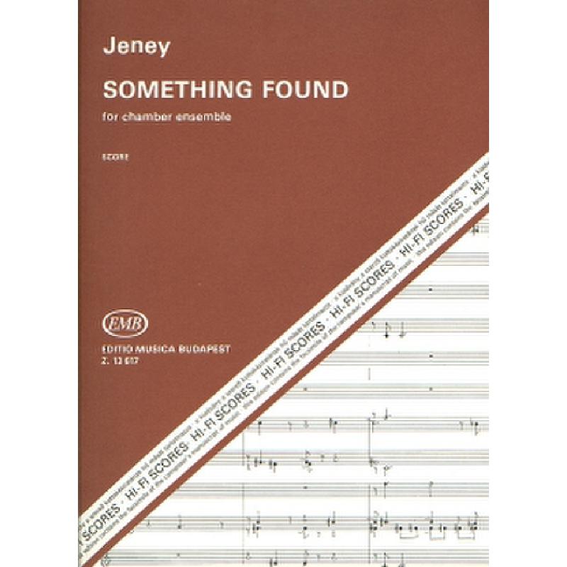 Titelbild für EMB 13617 - SOMETHING FOUND (HI FI SCORES)