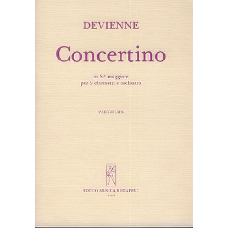 Titelbild für EMB 8651 - CONCERTINO B-DUR