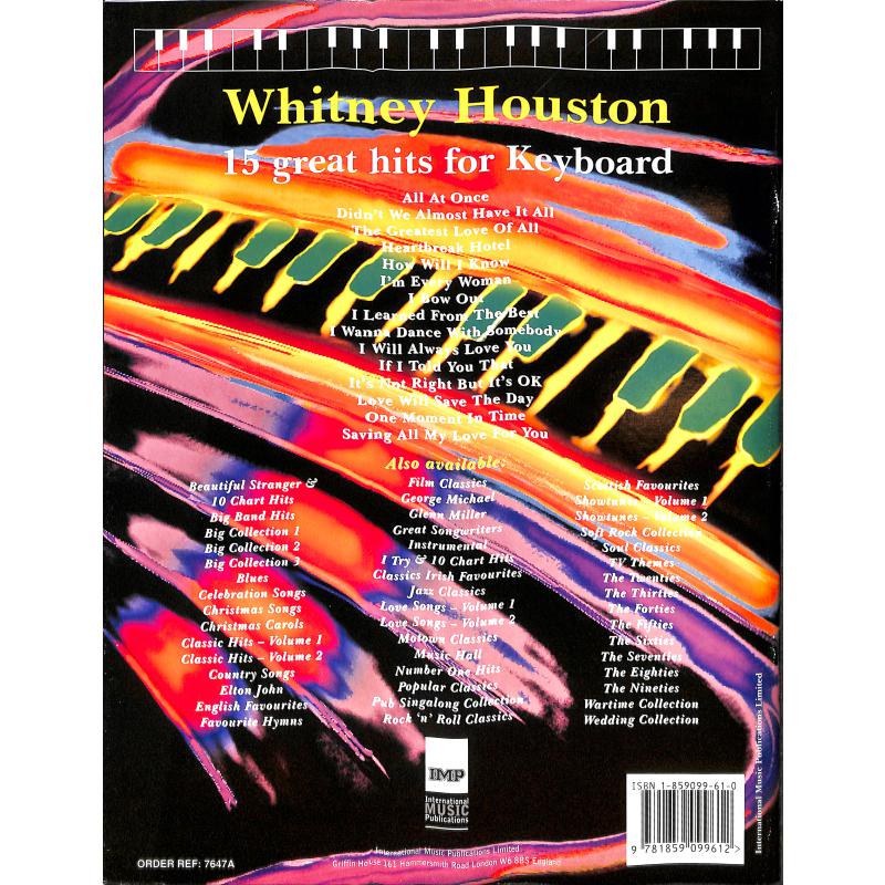 Notenbild für IM 7647A - 15 GREAT HITS FOR KEYBOARD