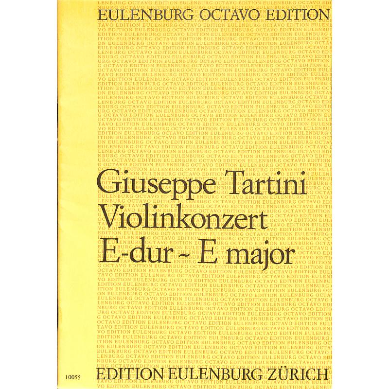 Titelbild für OCT 10055 - KONZERT E-DUR
