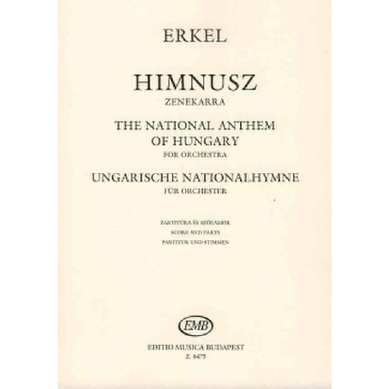 Titelbild für EMB 6475 - UNGARISCHE NATIONAL HYMNE (ANTHEM)