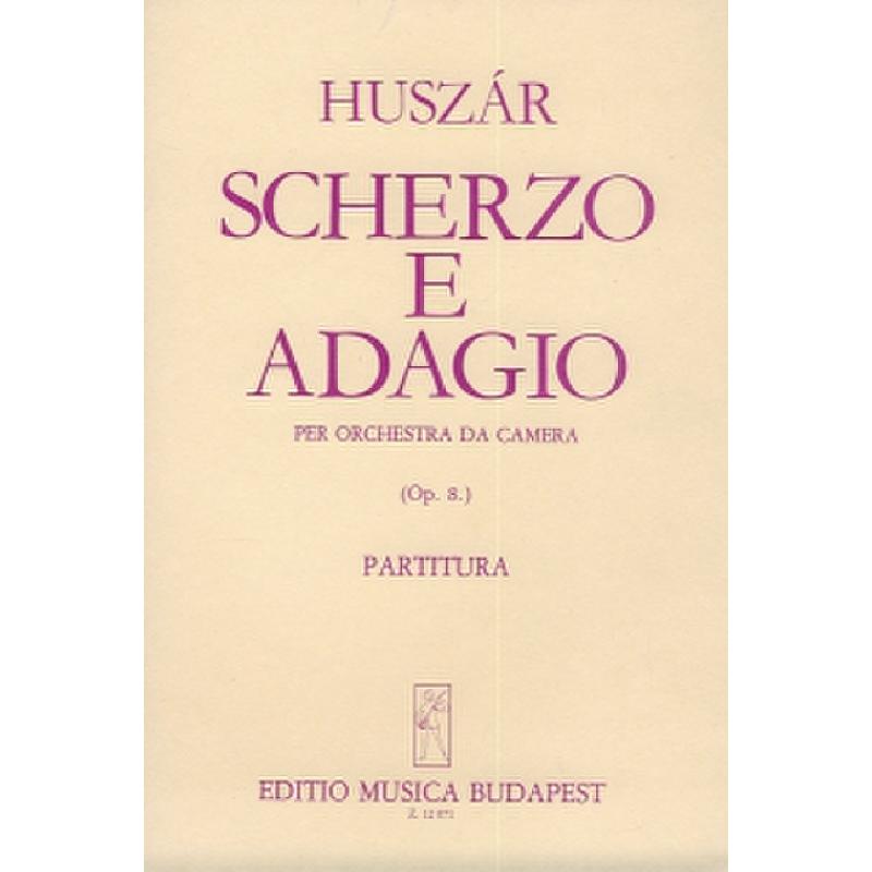 Titelbild für EMB 12071 - SCHERZO + ADAGIO OP 8