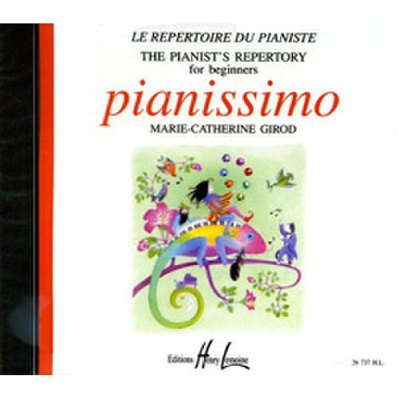 Titelbild für LEMOINE 26737-CD - PIANISSIMO - REPERTOIRE DU PIANISTE