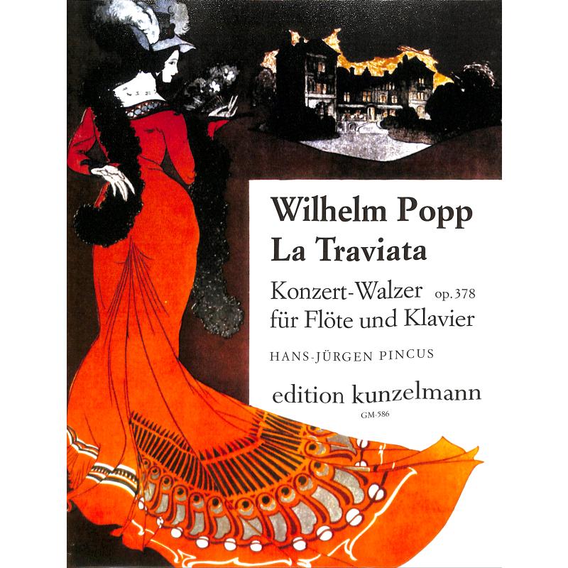 Titelbild für GM 586 - LA TRAVIATA - KONZERT WALZER OP 378