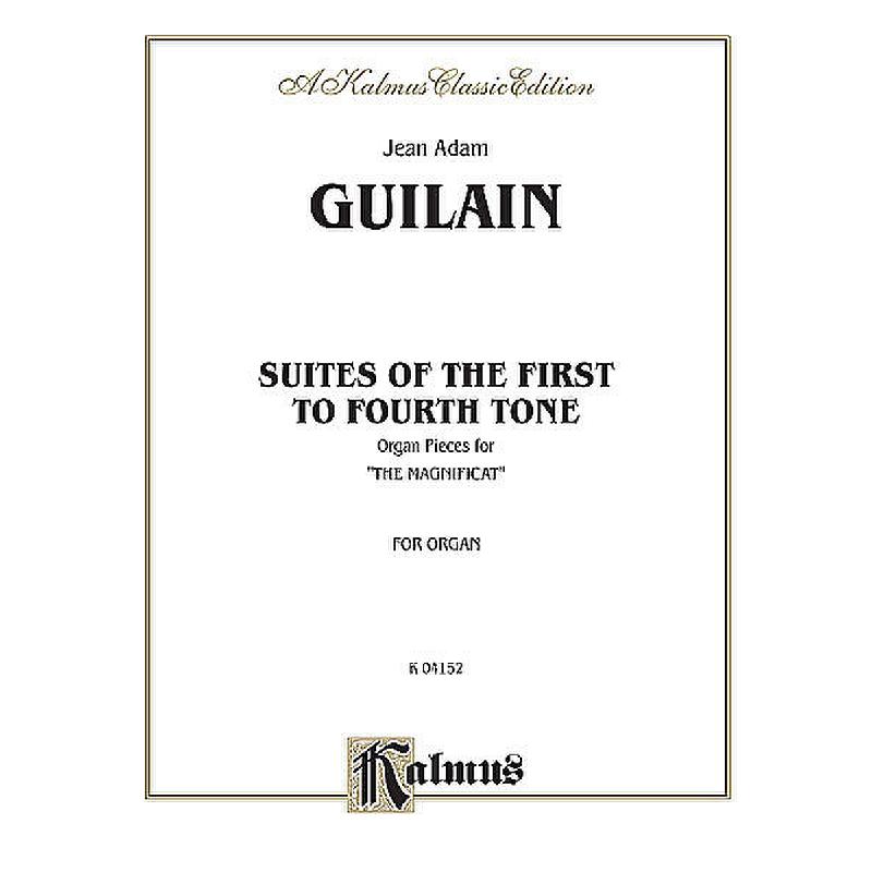 Titelbild für KALMUS 04152 - SUITES OF THE FIRST TO FOURTH TONE