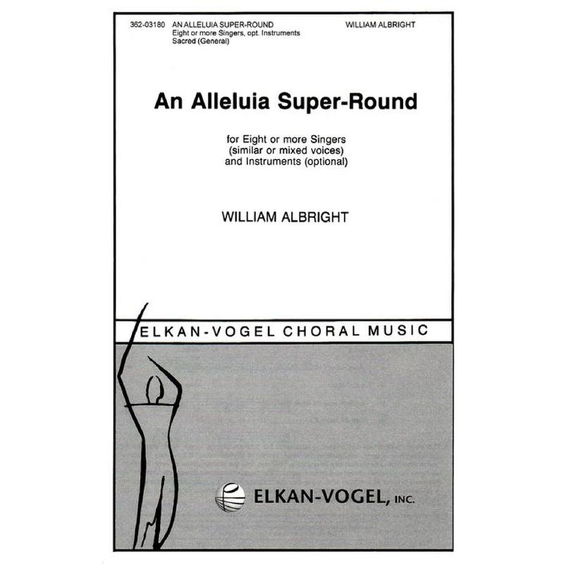 Titelbild für PRESSER 362-03180 - ALLELUIA SUPER ROUND (KANON)
